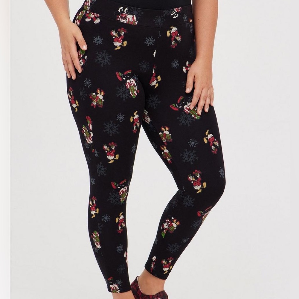 NEW Torrid Mickey Mouse Christmas leggings, 4X